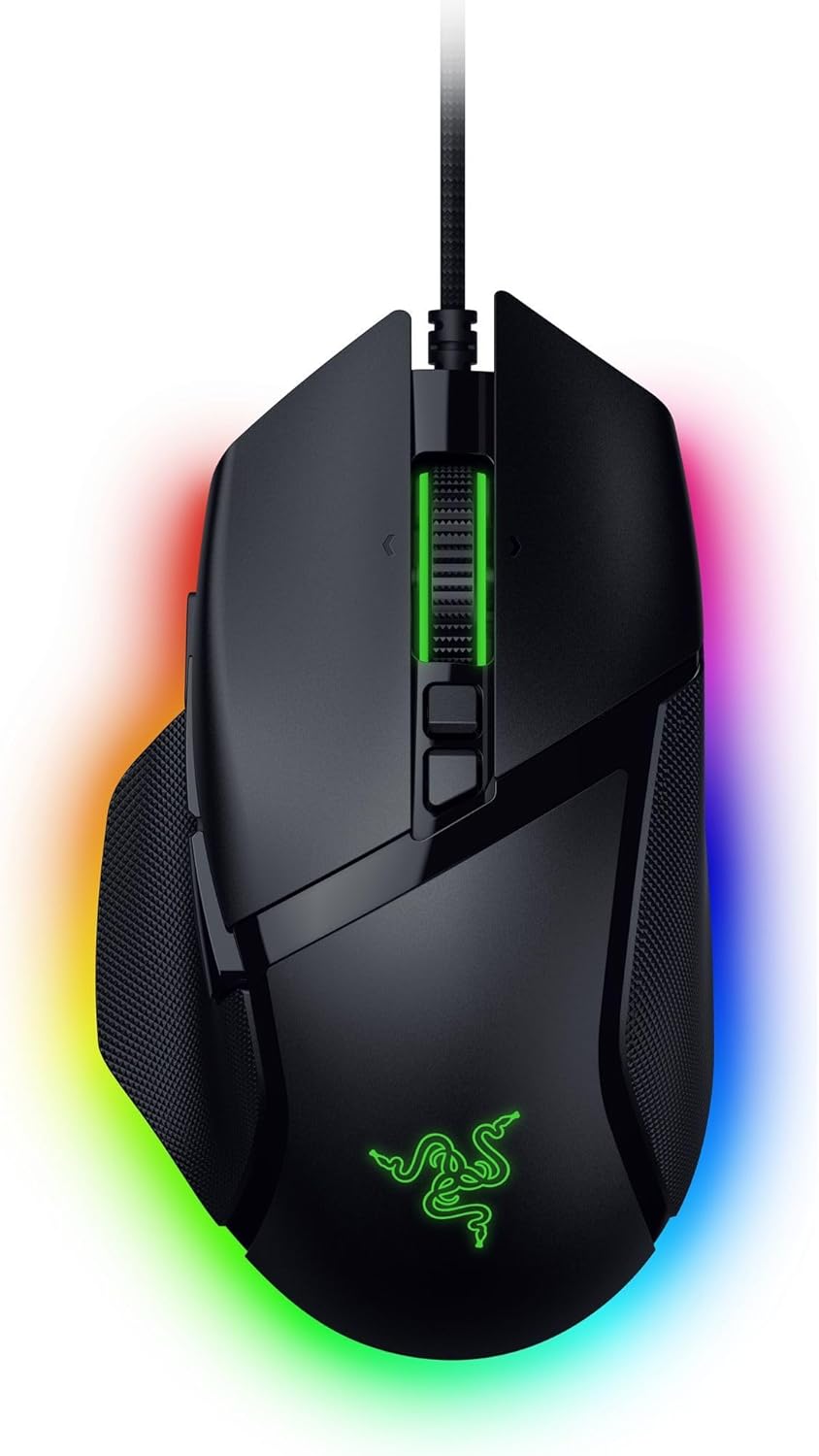 Razer Basilisk V3 35K Gaming Mouse, Wired 2nd Generation Focus Pro 35K Optical Sensor, 35,000 DPI, 3rd Generation Optical Mouse Switch, 4-Way HyperScroll Tilt Wheel with 3 Unique Modes, 11 Buttons, 13 Razer Basilisk V3 35K Gaming Mouse, Wired 2nd Generation Focus Pro 35K Optical Sensor, 35,000 DPI, 3rd Generation Optical Mouse Switch, 4-Way HyperScroll Tilt Wheel with 3 Unique Modes, 11 Buttons, 13