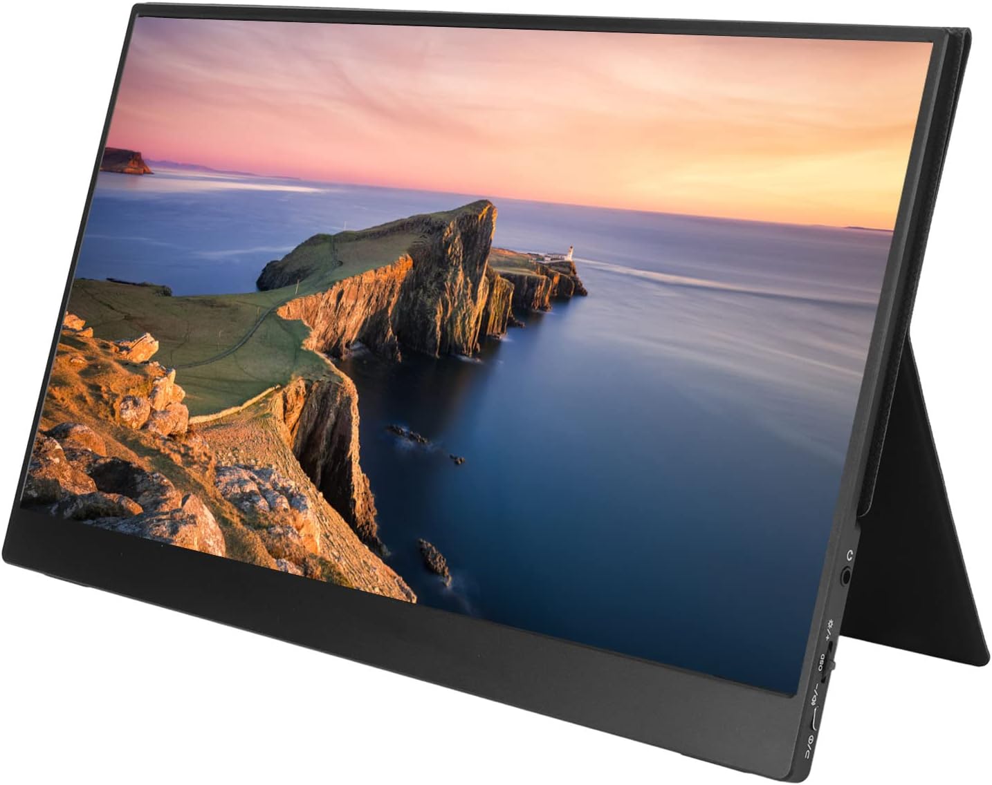 14 Inch Portable Monitor 1920×1080 HDR 60Hz 1080P Gaming Monitor for Phone PC Laptop Computer External Monitor Screen Magnetic Cover & Plug and Play 14 Inch Portable Monitor 1920×1080 HDR 60Hz 1080P Gaming Monitor for Phone PC Laptop Computer External Monitor Screen Magnetic Cover & Plug and Play